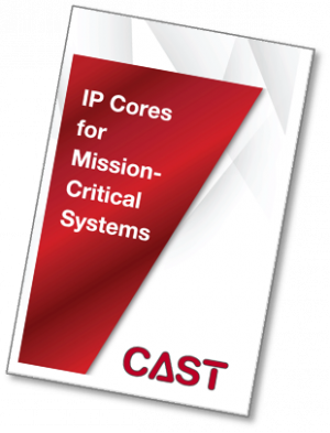 CAST brochure on IP cores for mission-critical systems